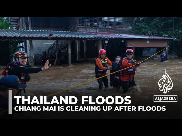 ⁣At least three killed as floods swamp Thailand’s Chiang Mai