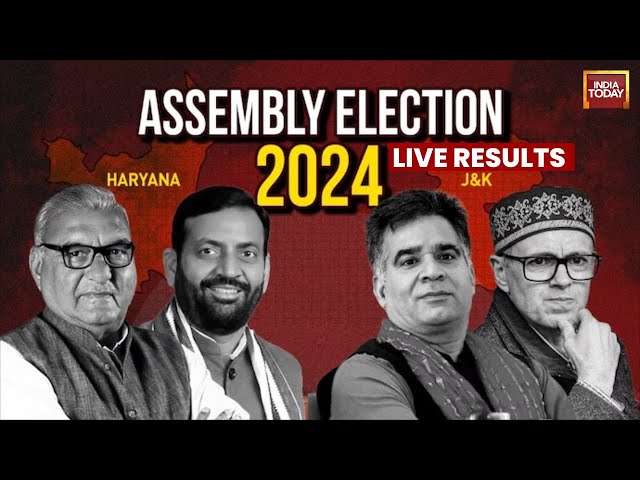 ⁣India Today LIVE: Jammu Kashmir Results LIVE | Haryana Result LIVE News | BJP Vs Congress LIVE News