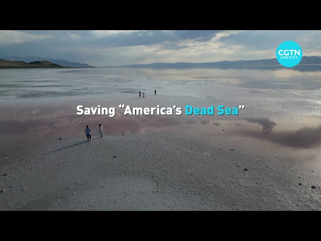 ⁣The Great Salt Lake is vanishing