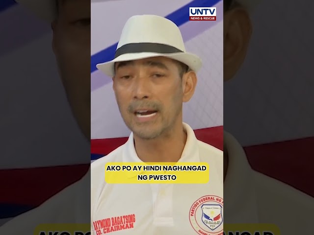 ⁣Actor Raymond Bagatsing, tatakbong alkalde ng Maynila sa ilalim ng partido ni PBBM