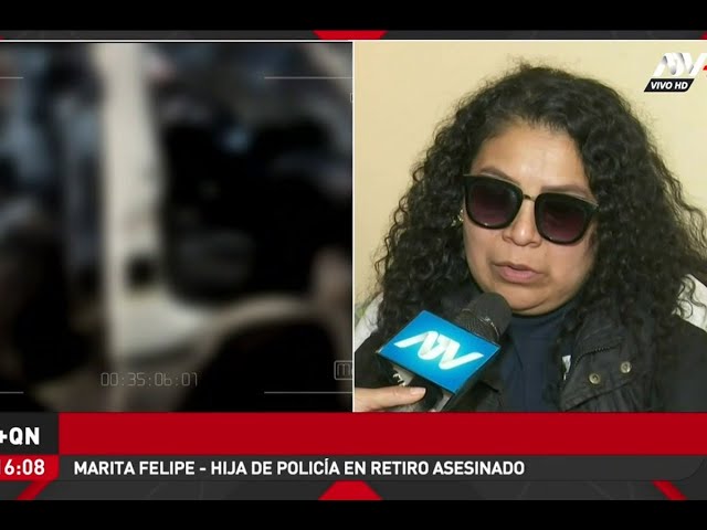 ⁣Hija de policía retirado que murió en combi atacada: "Regresábamos de un velorio"