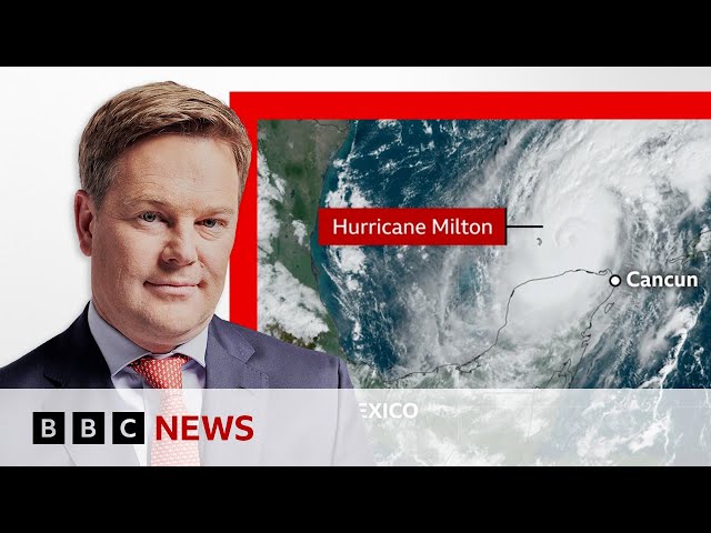 ⁣When will Hurricane Milton hit Florida? | BBC News