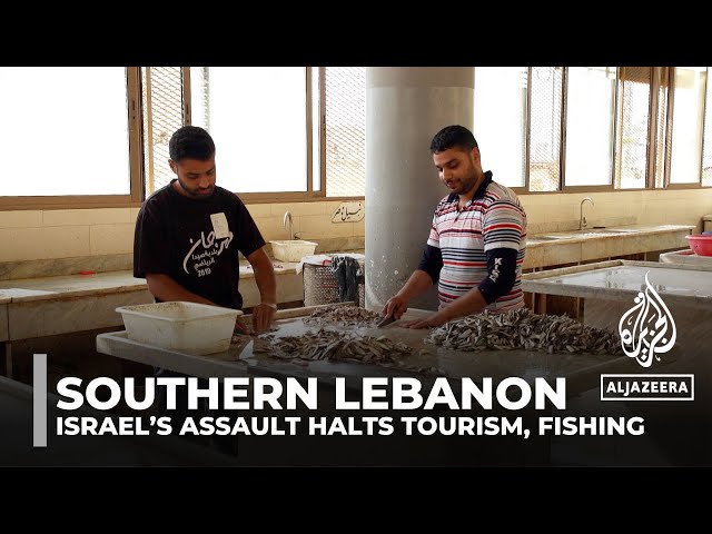 ⁣Israel’s assault on southern Lebanon halts tourism and fishing, leaving thousands struggling