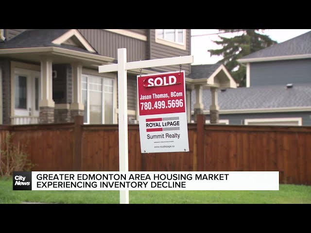 ⁣Housing inventory in the Greater Edmonton is in decline