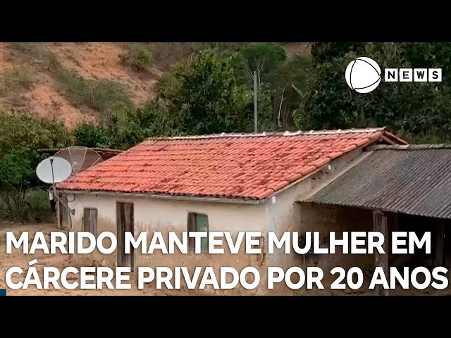 ⁣Marido manteve mulher em cárcere privado por 20 anos