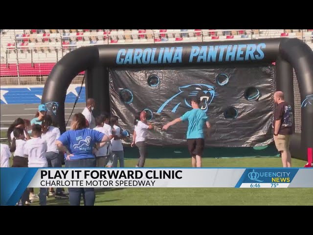 ⁣Bank of America, local athletes team up to host second "Play It Forward" clinic