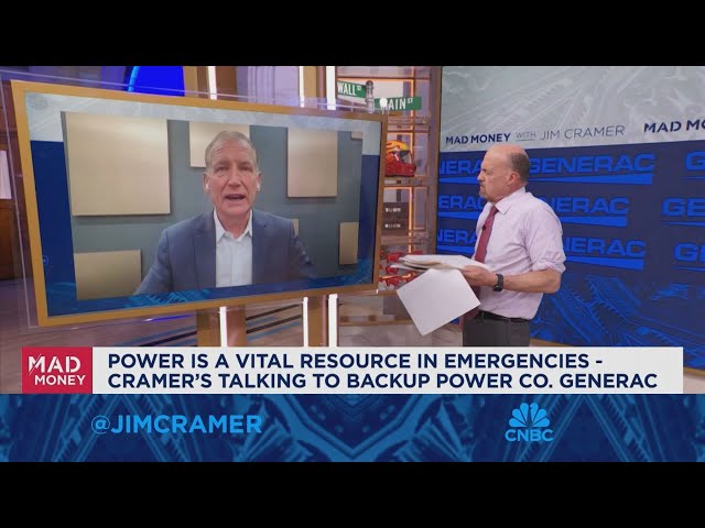 ⁣Power outages impact both homeowners and businesses, says Generac CEO Aaron Jagdfeld