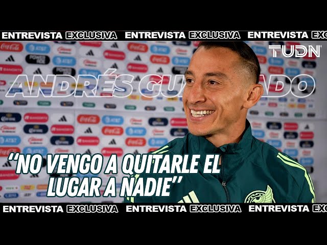 Andrés Guardado en EXCLUSIVA : Explica su llamado a la Selección Mexicana y su homenaje | TUDN