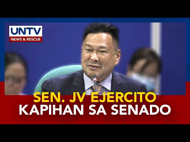 ⁣Kapihan sa Senado with Sen. JV Ejercito