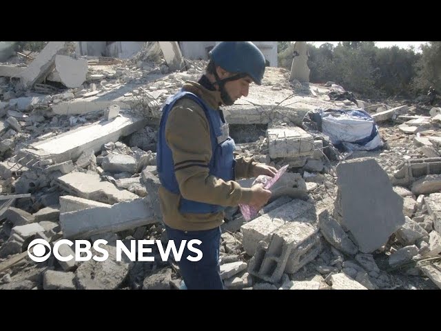 ⁣Full video: Firsthand account of Israel-Hamas war from CBS News producer in Gaza