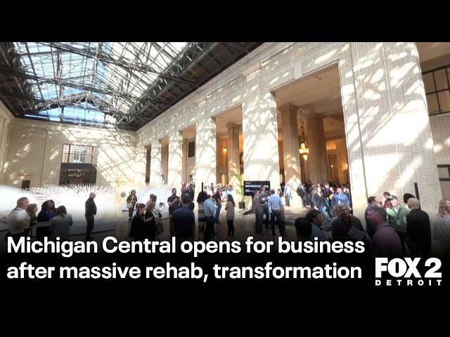 ⁣Ford moves workers into Michigan Central Station