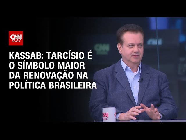 ⁣Kassab: Tarcísio é o símbolo maior da renovação na política brasileira | WW