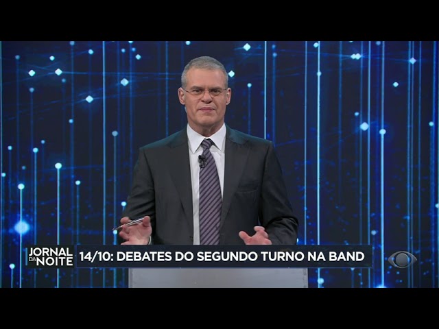 ⁣Debate na Band já tem data: encontro de candidatos ocorre 14/10