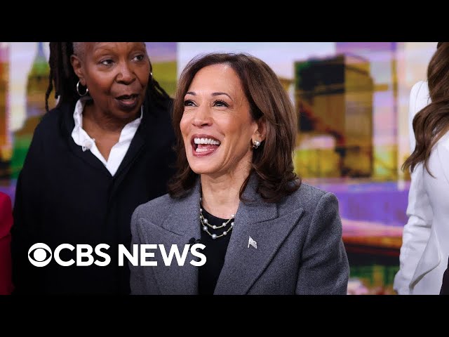 ⁣Harris eyes new voters with media blitz, key Senate race moves to "toss-up," more | Americ