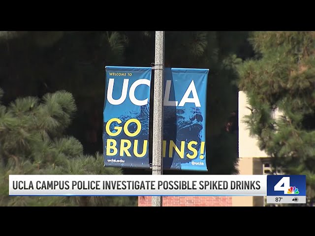 ⁣UCLA investigates possible spiked drinks at student parties