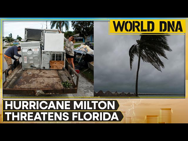 ⁣Hurricane Milton: US President Says Fleeing Hurricane Milton 'Matter Of Life & Death' 