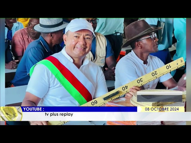 LE JOURNAL DU 08 OCTOBRE  2024 BY TV PLUS MADAGASCAR