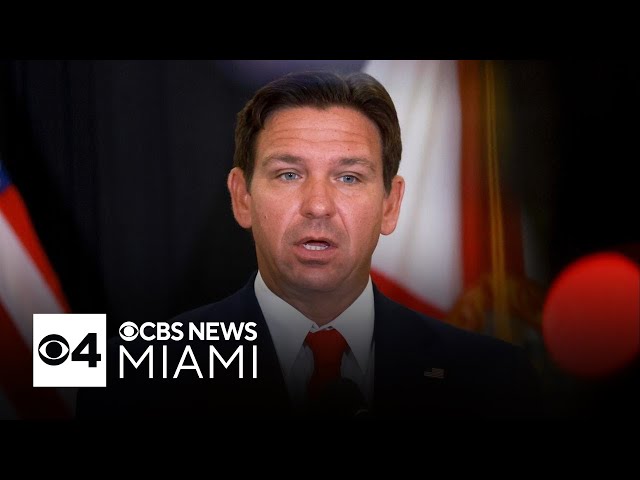 ⁣Florida Gov. DeSantis warns Hurricane Milton will bring dangerous storm surge