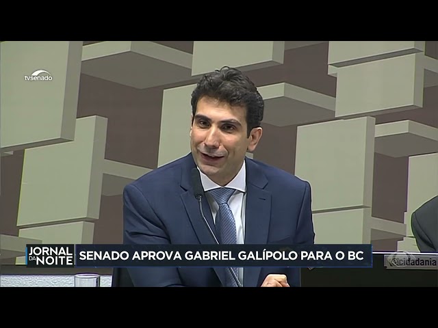 ⁣Senado aprova Gabriel Galípolo para o Banco Central