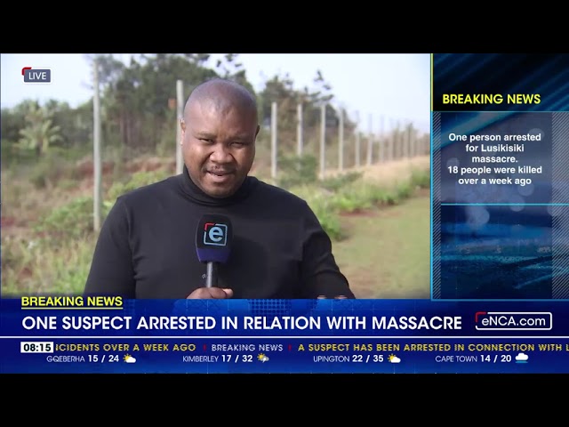 Lusikisiki Massacre | One suspect arrested in relation with massacre