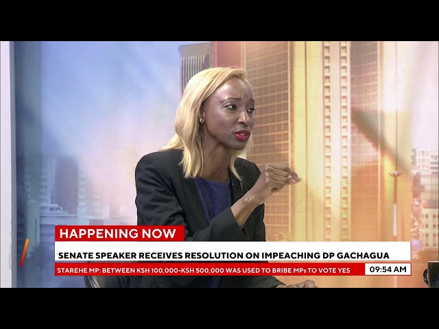 ⁣K24 TV LIVE | DP Rigathi Gachagua Impeached #NewDawn