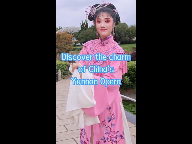 ⁣Discover charm of China's Yunnan Opera