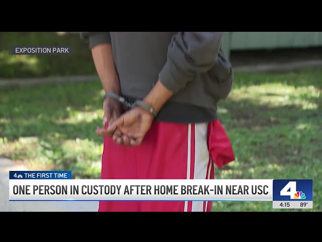 ⁣Man accused of breaking into USC students' home