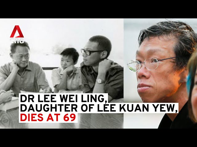 ⁣Daughter of Lee Kuan Yew, Lee Wei Ling, dies aged 69