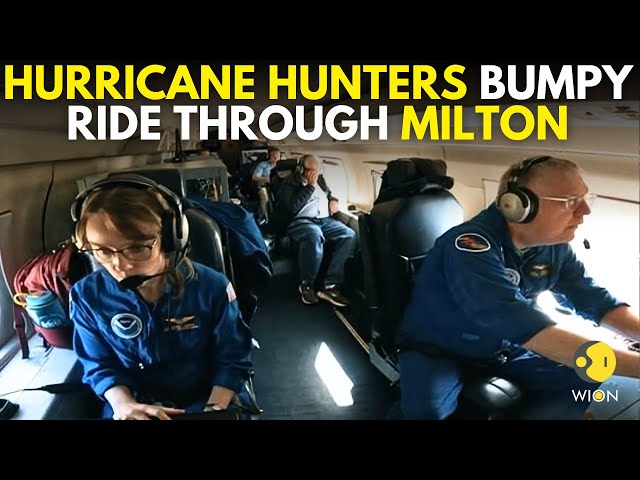 ⁣Hurricane Milton LIVE: NOAA's Hurricane Hunters Take Rough Ride Through Monster Milton | USA NE