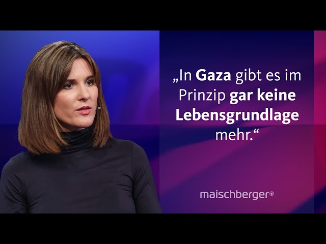 ⁣Aviva Siegel und Sophie von der Tann über den 7. Oktober 2023 und die Lage in Nahost | maischberger