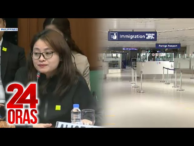 ⁣BI - Eroplano at ‘di bangka ang sinakyan ni Alice Guo at mga kasama pa-Malaysia | 24 Oras