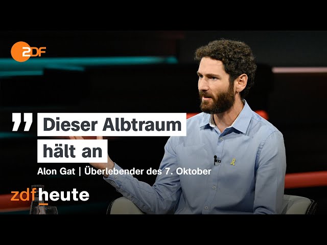 ⁣Dramatische Flucht vor Hamas-Terroristen | Markus Lanz vom 8. Oktober 2024