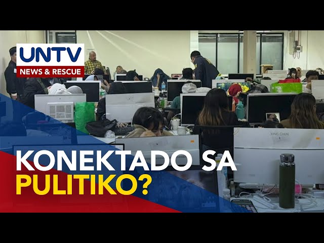 ⁣Ni-raid na POGO sa Pasay City, inaalam pa kung konektado sa isang pulitiko – PAOCC