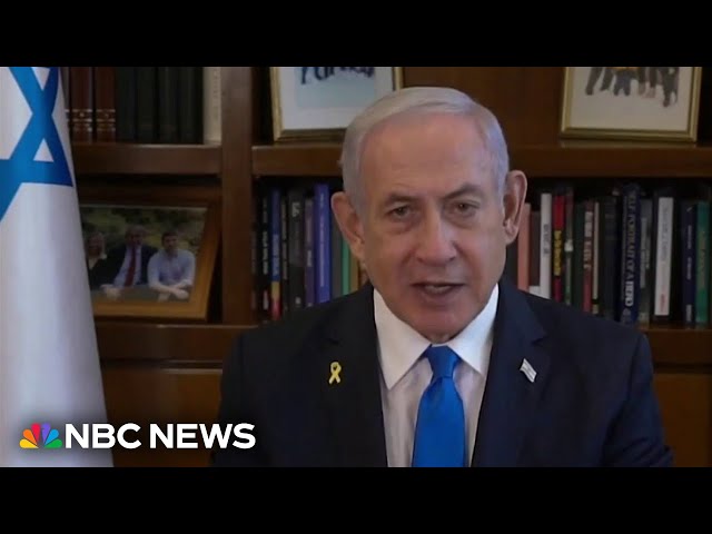 ⁣Netanyahu warns Lebanon of 'destruction and suffering'