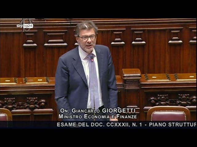 ⁣Giorgetti: voglio costruire credibilità per abbassare spread