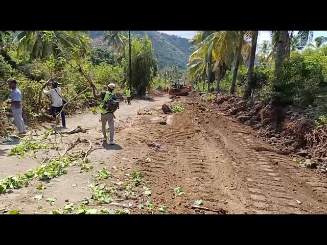 ⁣Bonne nouvelle : Travaux de la route Dimani vers Domba et Mbadjini