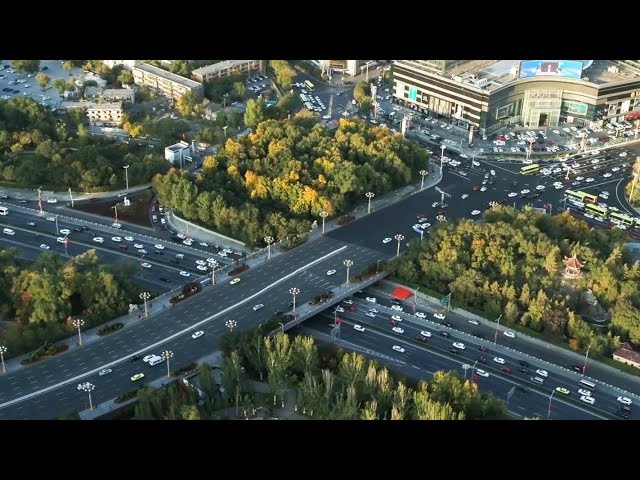 ⁣GLOBALink | Xinjiang's blue skies show China's determination to control air pollution