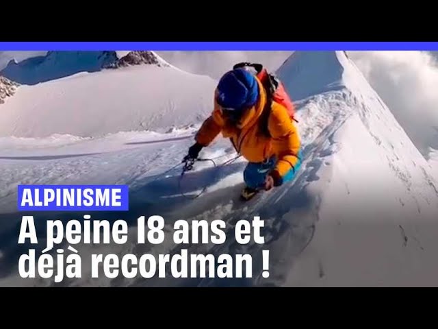 ⁣Alpinisme : A 18 ans, il devient le plus jeune conquérant des 14 sommets de plus de 8.000 m