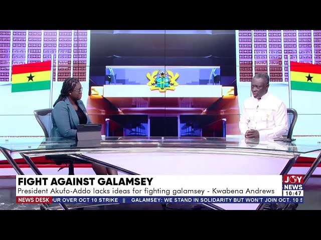 ⁣President Akufo-Addo lacks ideas for fighting galamsey - Kwabena Andrews | News Desk