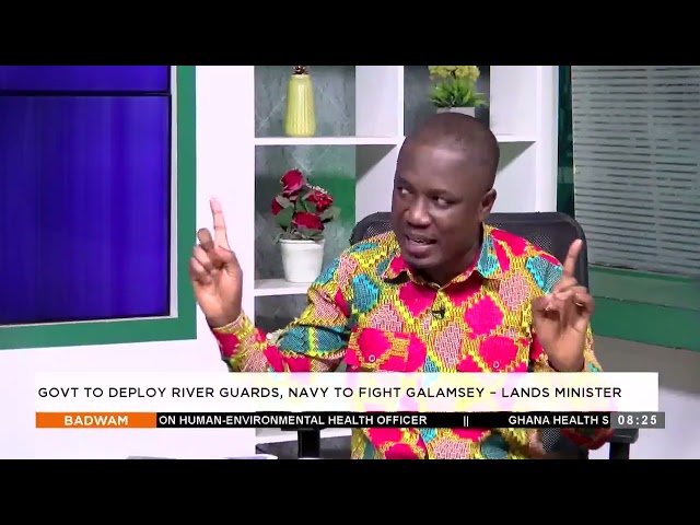 ⁣Gov't to deploy river guards, Navy to fight Galamsey - Badwam Mpensenpensenmu (09-10-24)