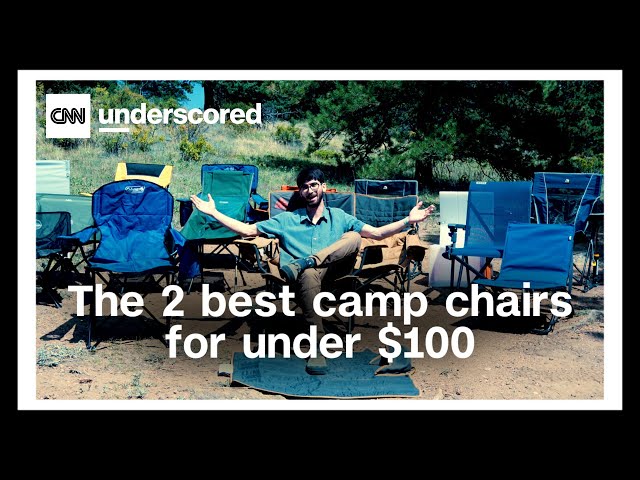 ⁣These are the 2 best camp chairs under $100