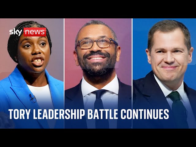 ⁣Watch live: Tory leadership race to be whittled down to two contenders