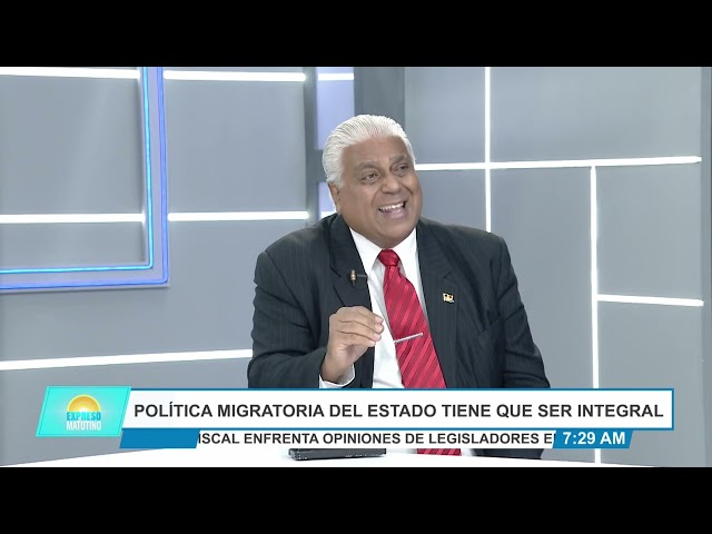 ⁣Política migratoria del estado tiene que ser integral | Juan Miguel Castillo Pantaleón