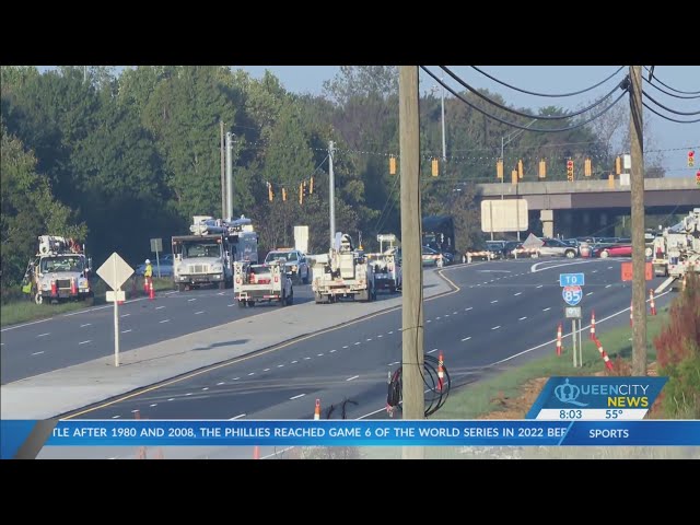 ⁣1 injured, road closures due to Wilkinson Blvd. wreck