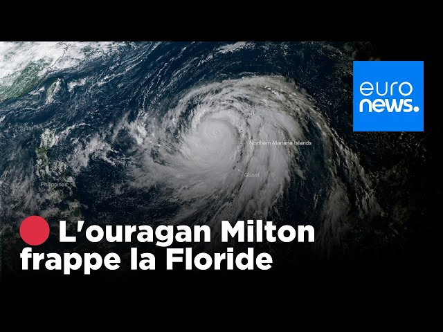 ⁣ DIRECT | L'ouragan Milton en catégorie 5 - Alerte en Floride