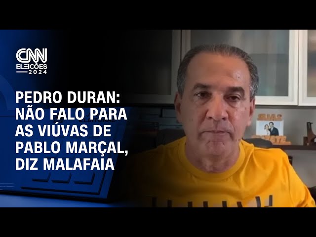 ⁣Pedro Duran: Não falo para as viúvas de Pablo Marçal, diz Malafaia | LIVE CNN