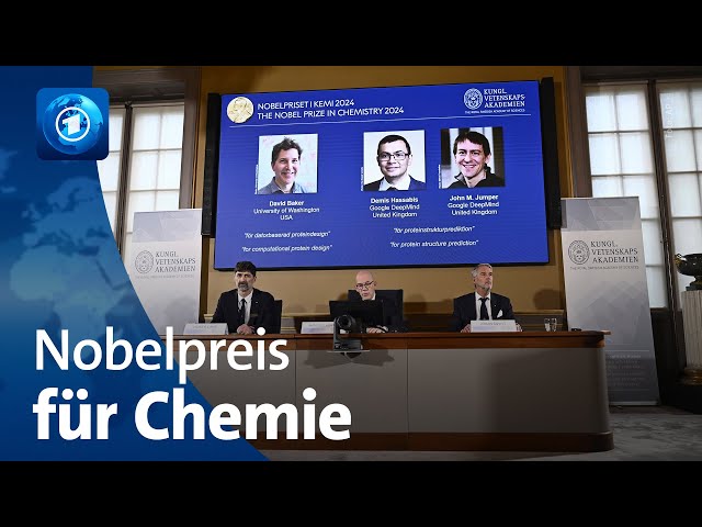 ⁣Chemie-Nobelpreis geht an drei Proteinforscher