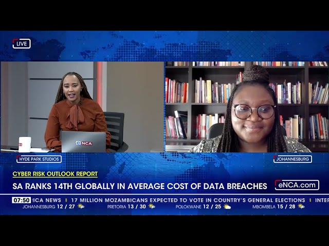 ⁣SA ranks 14th globally in average cost of data breaches