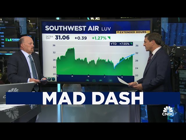 ⁣Cramer’s Mad Dash: Southwest Airlines