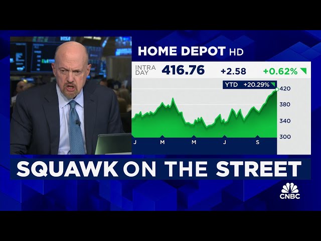 ⁣Cramer’s Stop Trading: Home Depot